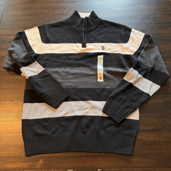 US POLO ASSN.‎ Qtr Zip Sweater - Picture 1 of 8